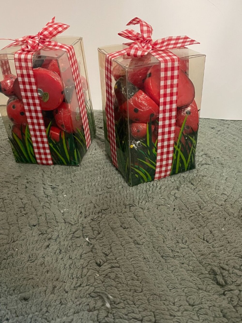 Crate & Barrel Ladybug Floating Candles Set of 18 x 2 packages =36 Candles NWT - Picture 3 of 6